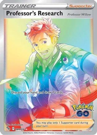 Professor's Research - 084/078 - Secret Rare | Pokemon Go