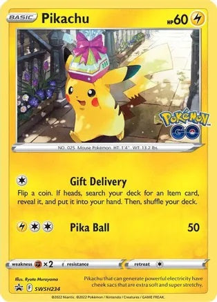 Pikachu - SWSH234 - SWSH Black Star Promos | SWSH - Black Star Promos
