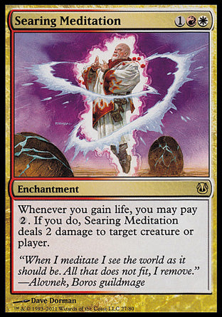 Searing Meditation | Duel Decks: Ajani vs. Nicol Bolas