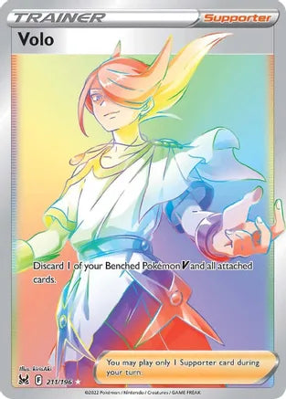 Volo - 211/196 - Secret Rare | SWSH - Lost Origin
