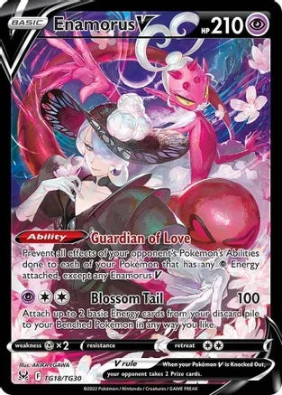 Enamorus V - TG18/TG30 | SWSH - Lost Origin - Trainer Gallery