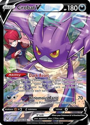 Crobat V - TG20/TG30 | SWSH - Lost Origin - Trainer Gallery
