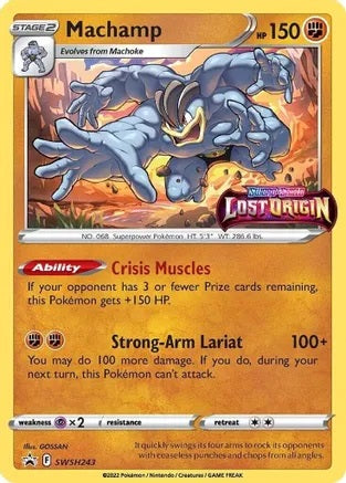 Machamp - SWSH243 - SWSH Black Star Promos | SWSH - Black Star Promos