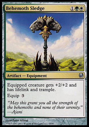 Behemoth Sledge | Duel Decks: Ajani vs. Nicol Bolas