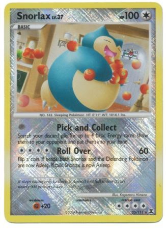 Snorlax Holo League Promo 33 - Promotional | Pokemon Promos