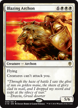 Blazing Archon | Commander 2016