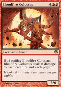 Bloodfire Colossus - Foil | 9th Edition