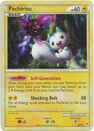 Pachirisu - 18/95 - Holo Rare | Call of Legends