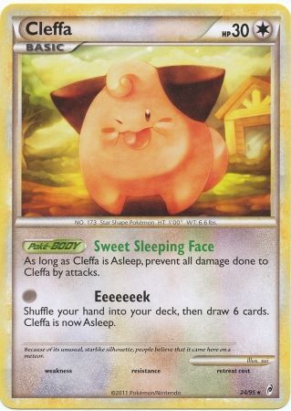 Cleffa - 24/95 - Rare | Call of Legends