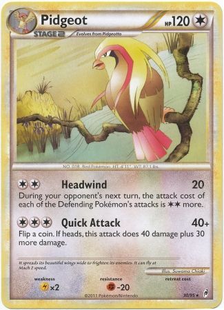 Pidgeot - 30/95 - Rare | Call of Legends