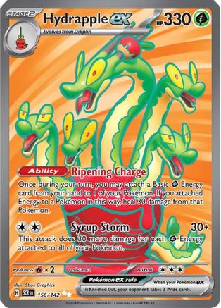 Hydrapple ex - 156/142 - Full Art Ultra Rare | SV - Stellar Crown