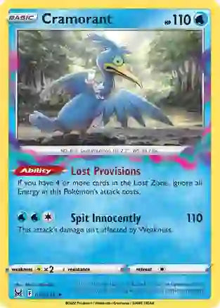 Cramorant - 050/196 - Rare - Reverse Holo | SWSH - Lost Origin