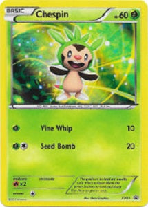 Chespin - XY01 - Chespin Box Promo | XY - Black Star Promos