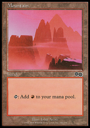 Mountain (346) | Urza's Saga