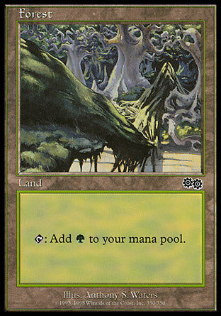 Forest (350) | Urza's Saga