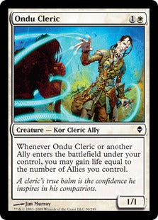 Ondu Cleric - Foil | Zendikar