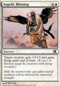 Angelic Blessing - Foil | 10th Edition