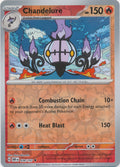 Chandelure - 038/197 - Uncommon - Reverse Holo | SV - Obsidian Flames
