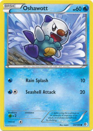 Oshawott - 39/149 - Common | BW - Boundaries Crossed