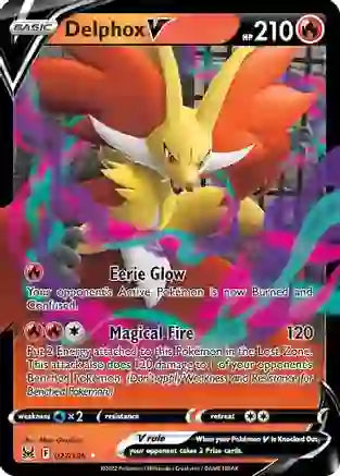 Delphox V - 027/196 - Ultra Rare | SWSH - Lost Origin