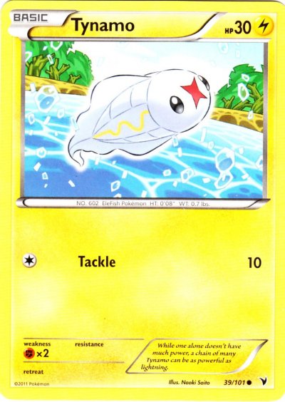 Tynamo - 39/101 - Common | BW - Noble Victories