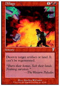 Pillage - Foil | 7th Edition