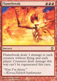 Flamebreak - Foil | Darksteel