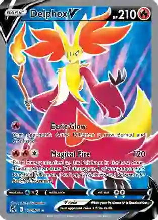 Delphox V - 173/196 - Full Art Ultra Rare | SWSH - Lost Origin
