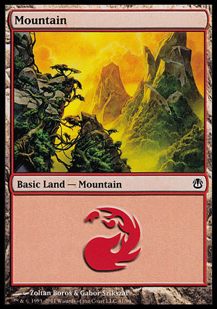 Mountain (41) | Duel Decks: Ajani vs. Nicol Bolas