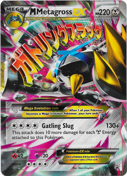 Mega-Metagross EX - XY35 | XY - Black Star Promos
