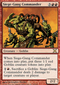 Siege-Gang Commander - Foil | 10th Edition