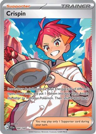 Crispin - 164/142 - Full Art Ultra Rare | SV - Stellar Crown