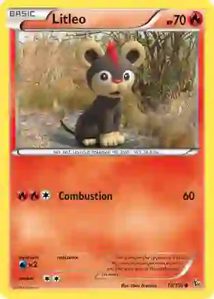 Litleo - 18/106 - Common - Reverse Holo | XY - Flashfire