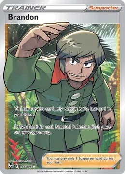 Brandon (Full Art) - 188/195 - Ultra Rare | SWSH - Silver Tempest