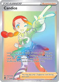 Candice - 204/195 - Secret Rare | SWSH - Silver Tempest