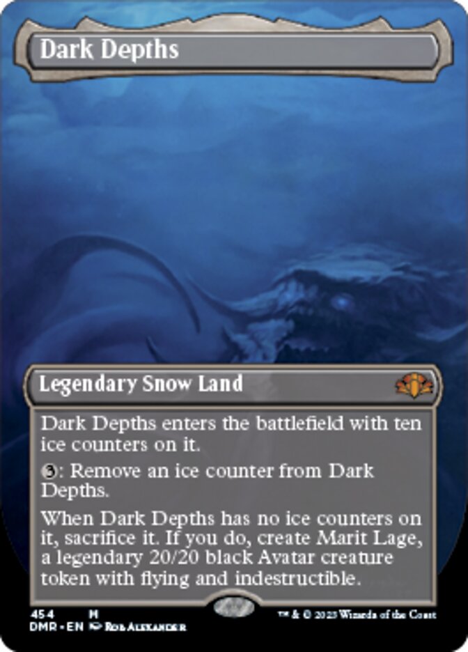 Dark Depths - Borderless | Dominaria Remastered