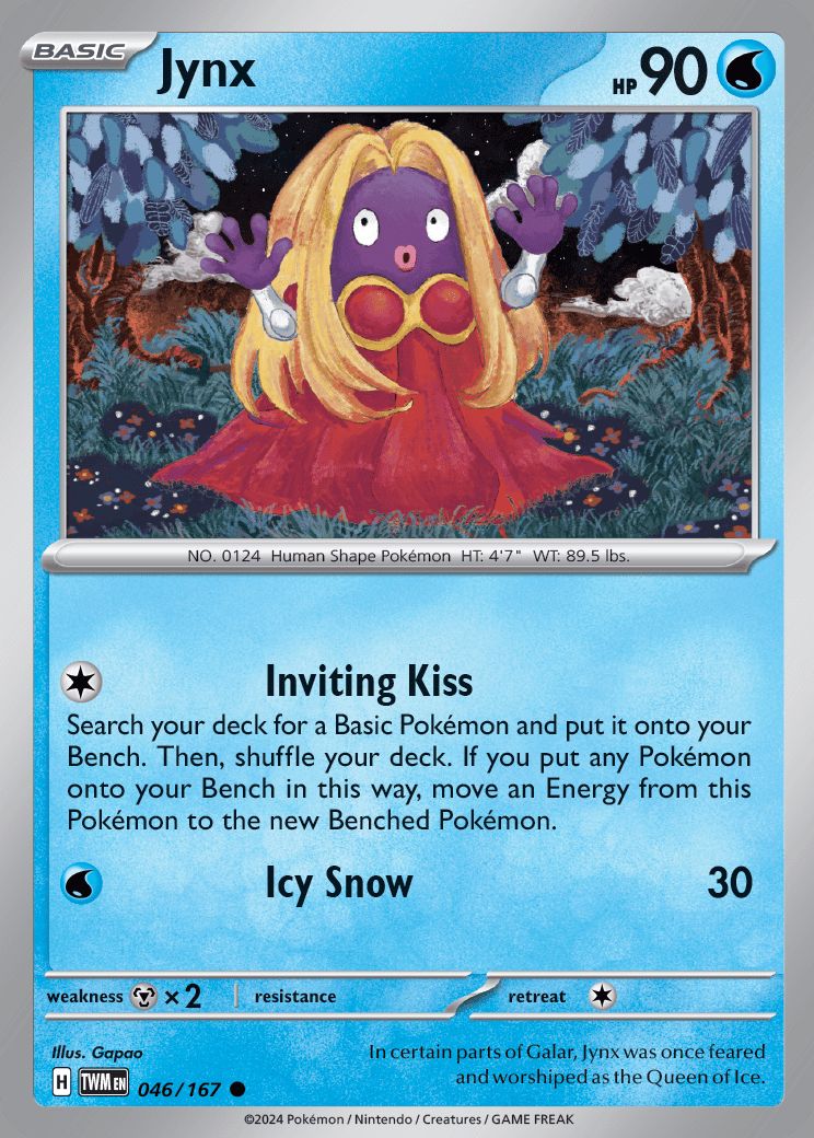 Jynx - 046/167 - Common - Reverse Holo | SV - Twilight Masquerade