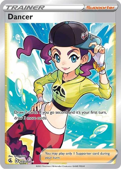 Dancer - 259/264 - Full Art Ultra Rare | SWSH - Fusion Strike