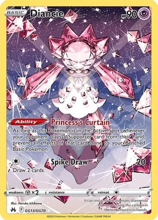 Diancie - GG13/GG70 | SWSH - Crown Zenith: GG