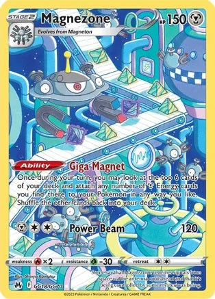 Magnezone - GG18/GG70 | SWSH - Crown Zenith: GG