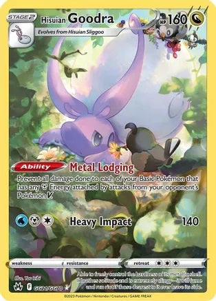 Hisuian Goodra - GG21/GG70 | SWSH - Crown Zenith: GG