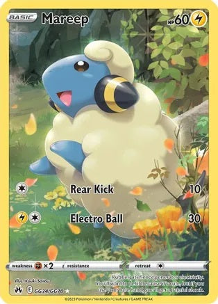 Mareep - GG34/GG70 | SWSH - Crown Zenith: GG