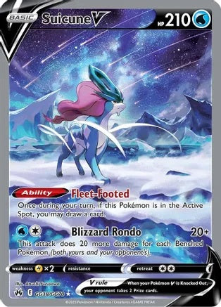 Suicune V - GG38/GG70 | SWSH - Crown Zenith: GG