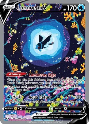Lumineon V - GG39/GG70 | SWSH - Crown Zenith: GG