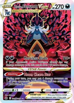 Hisuian Samurott VSTAR - GG52/GG70 | SWSH - Crown Zenith: GG