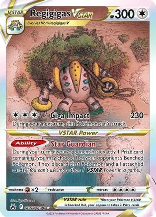 Regigigas VSTAR - GG55/GG70 | SWSH - Crown Zenith: GG
