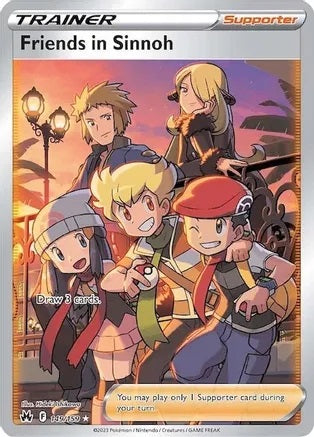 Friends in Sinnoh (Full Art) - 149/159 | SWSH - Crown Zenith