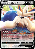 Stoutland V - 116/159 - Ultra Rare | SWSH - Crown Zenith