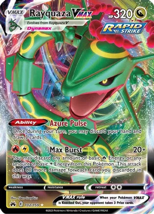 Rayquaza VMAX - 102/159 - Ultra Rare | SWSH - Crown Zenith