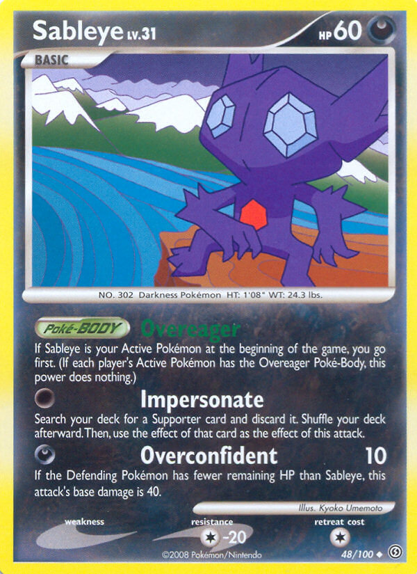 Sableye - 48/100 - Uncommon | Stormfront